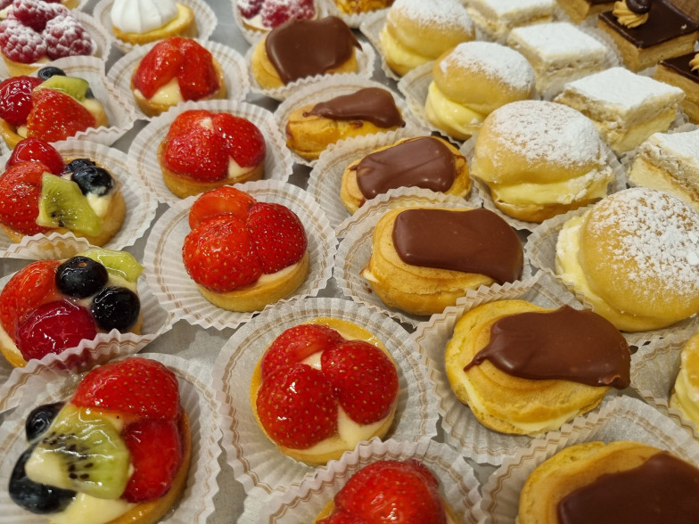 Bakker in de buurt Oudenaarde, Oost-Vlaanderen